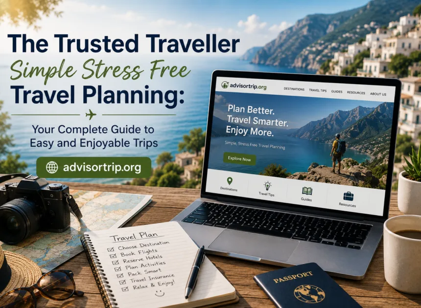The Trusted Traveller Simple Stress Free Travel Planning: Your Complete Guide to Easy and Enjoyable Trips