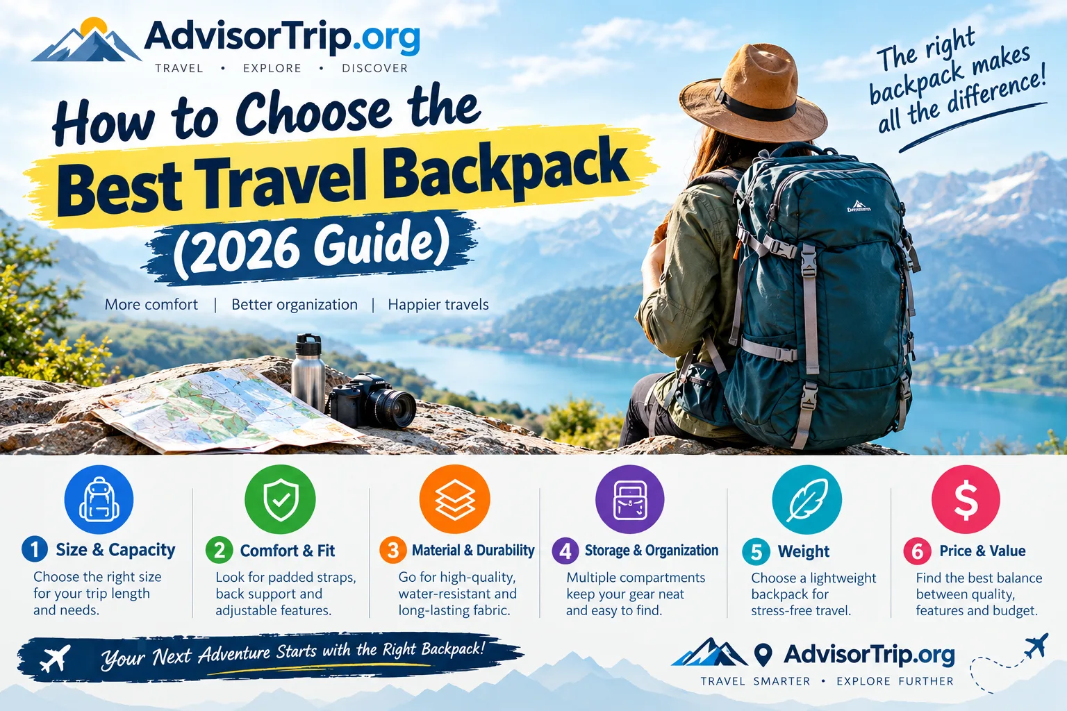 How to Choose the Best Travel Backpack (2026 Guide)