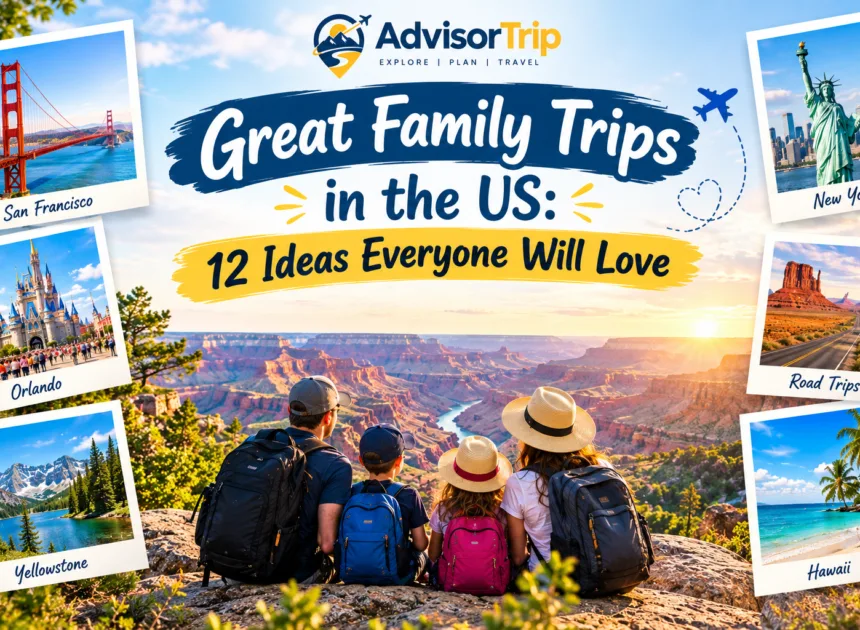 Great Family Trips in the US: 12 Ideas Everyone Will Love